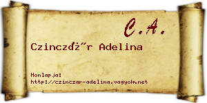 Czinczár Adelina névjegykártya